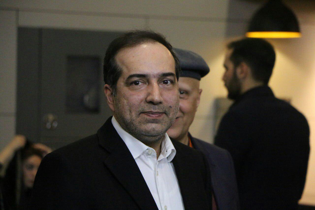 حضور حسین انتظامی رییس سازمان سینمایی در ستاد خبری جشنواره سینماحقیقت