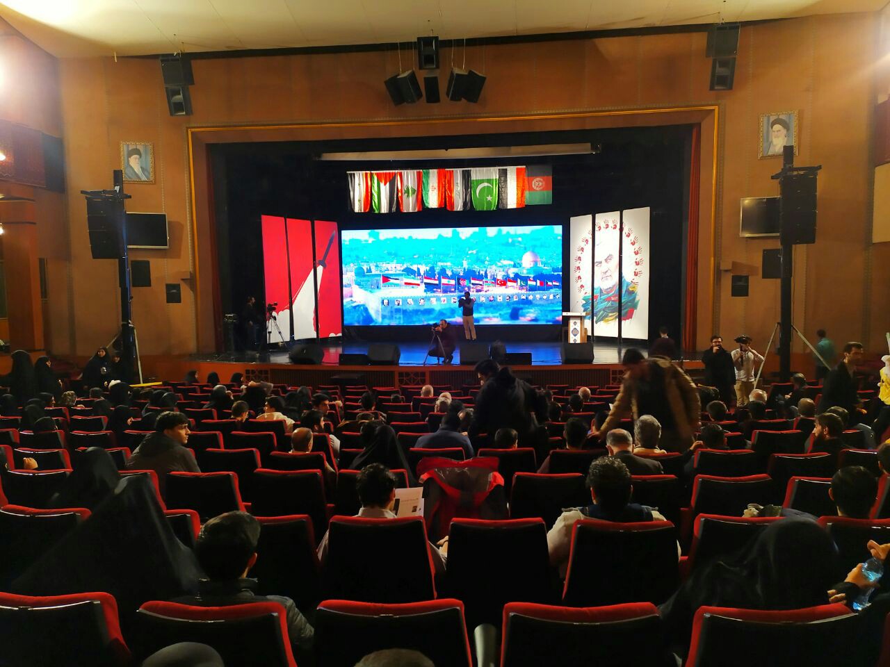 اختتامیه جشنواره فیلم عمار آغاز شد
